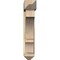 Ekena Millwork Balboa Arts and Crafts Rough Sawn Bracket w/ Offset Brace, Douglas Fir, 8"W x 34"D x 42"H BKT0806X34X42BOA03RDF - alternate 3